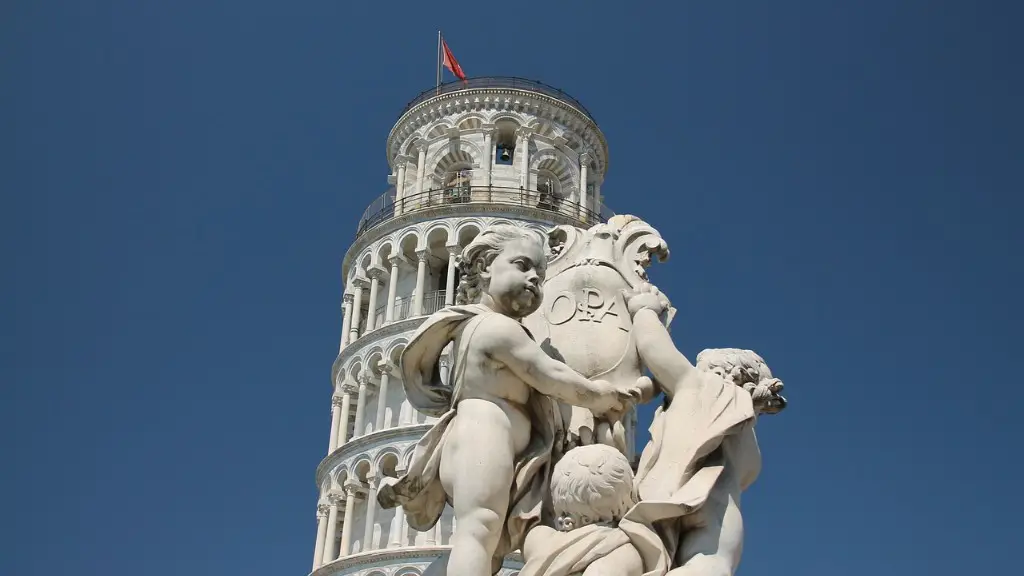 What year was the leaning tower of pisa finished?