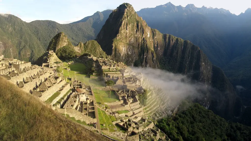 What is machu picchu made of?