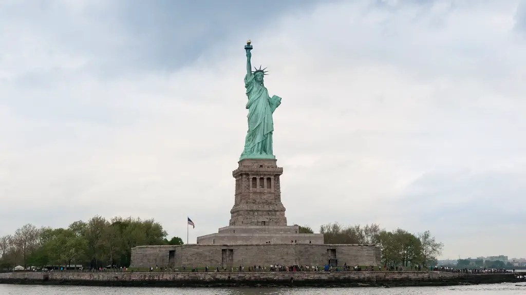 Can we see statue of liberty from battery park?