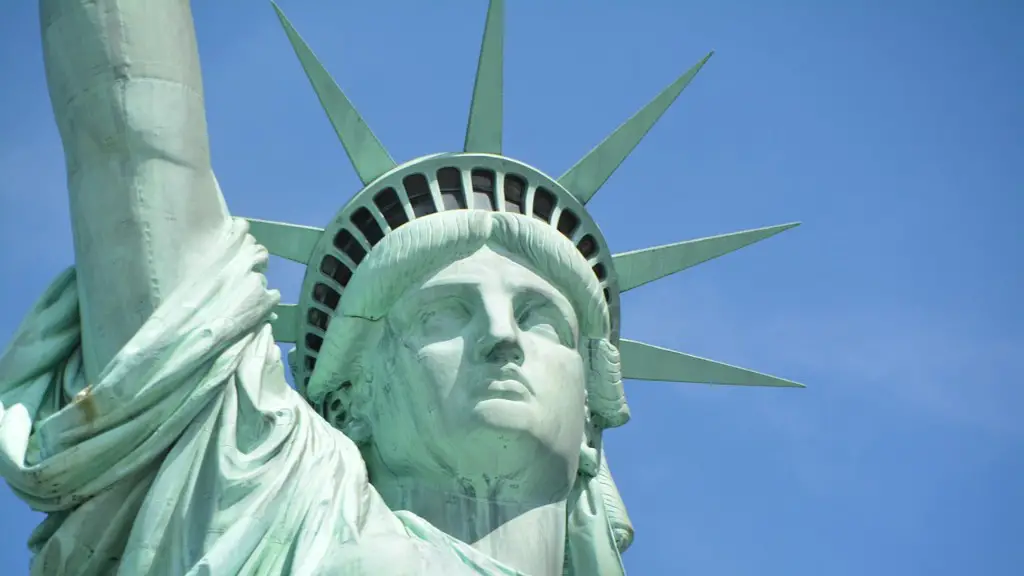 When was the statue of liberty finished?