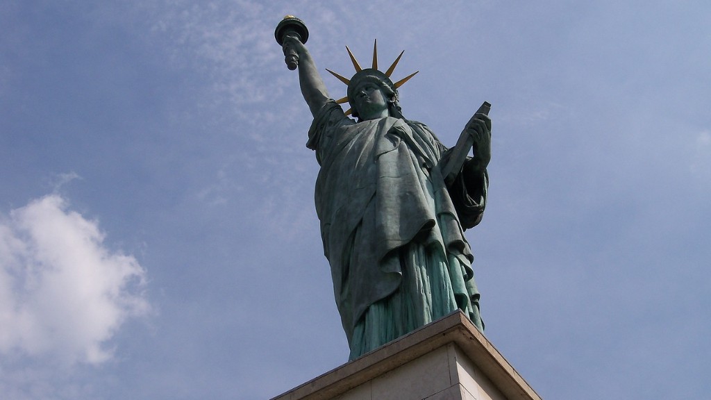 What is statue of liberty made of?