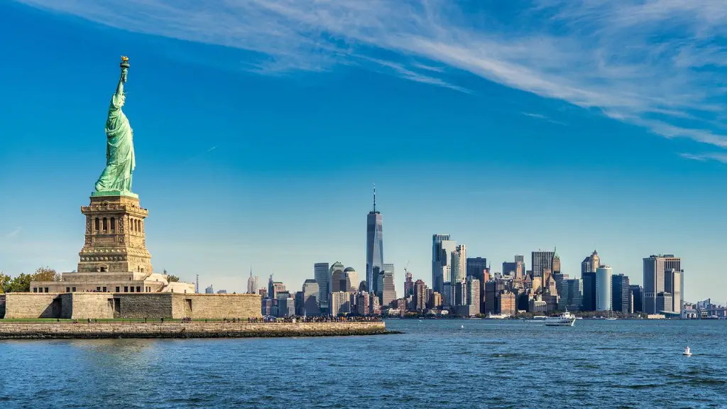 Can we see statue of liberty from battery park?